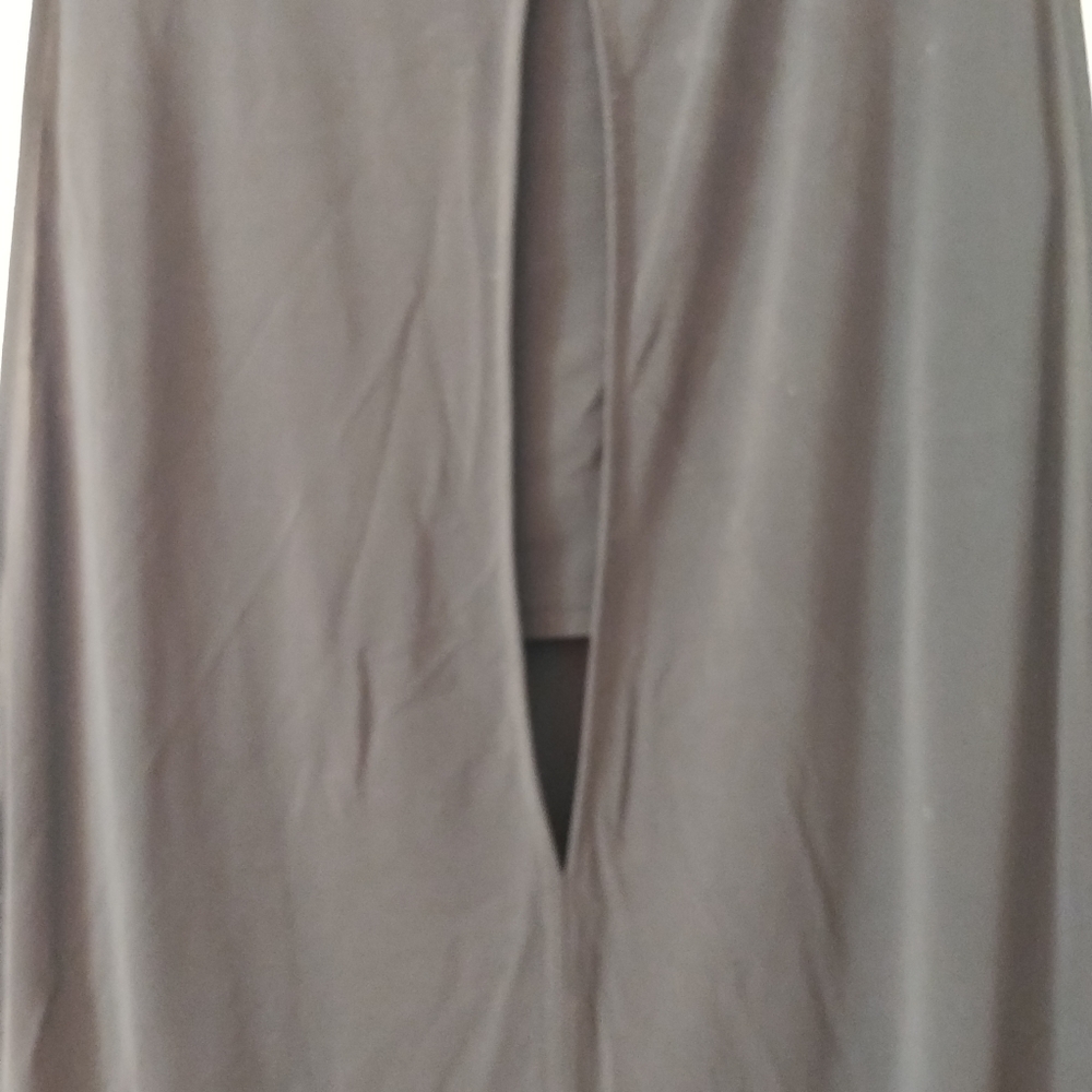 HELMUT LANG Black Jersey Keyhole Back Sleeveless Top M - Picture 6 of 9